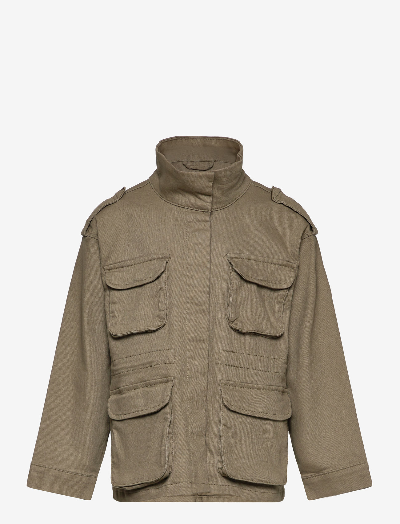 Lindex - Jacket utility - spring jackets - light dusty khaki - 0