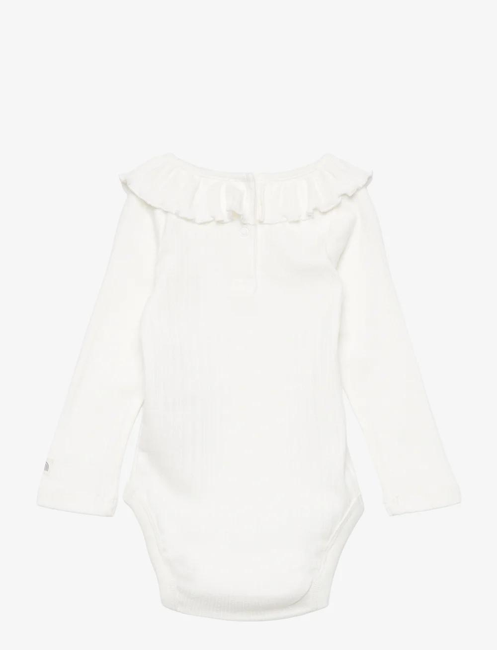 Lindex - Body drop needle collar - long-sleeved bodies - light dusty white - 1