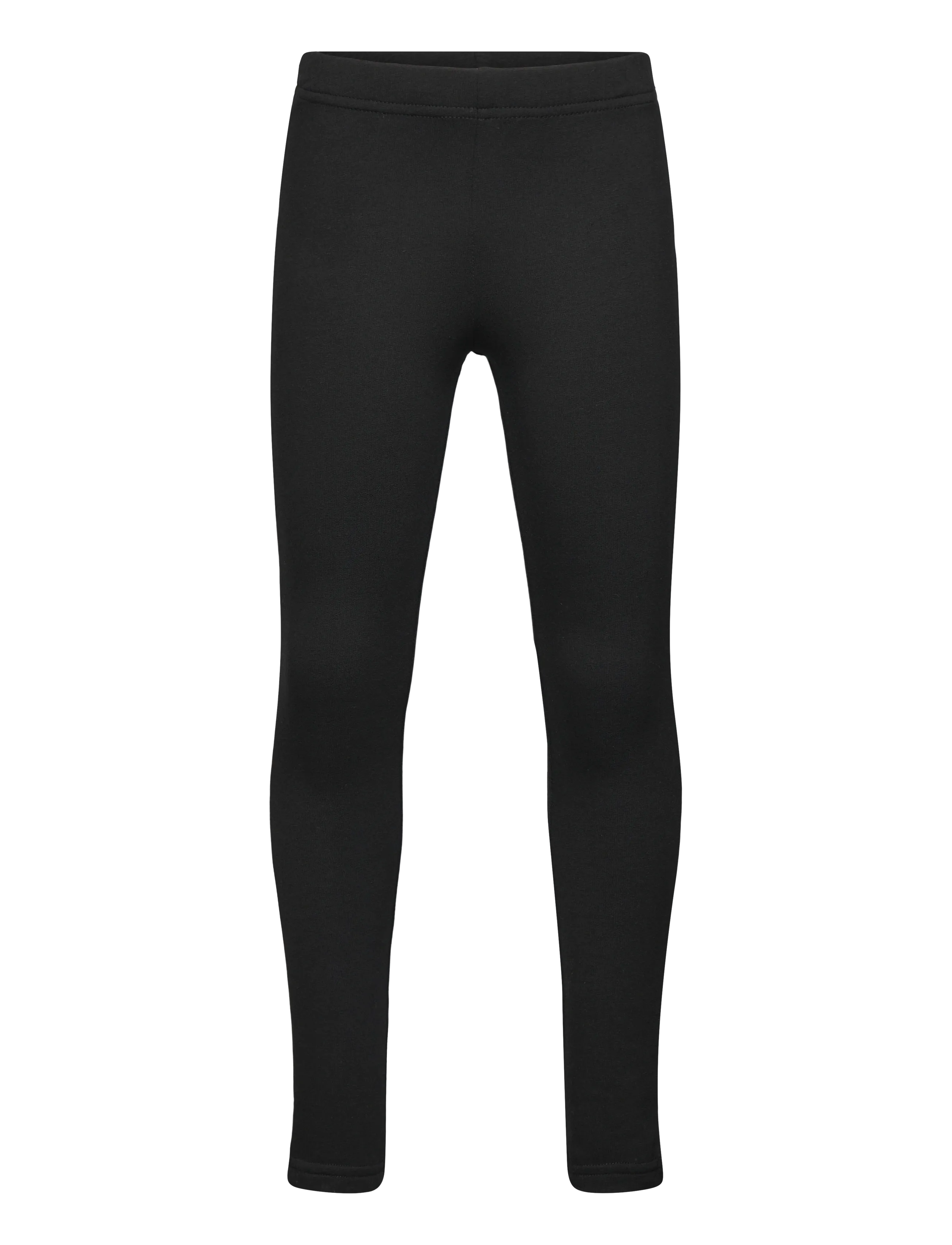 Leggings brushed inside black - BLACK