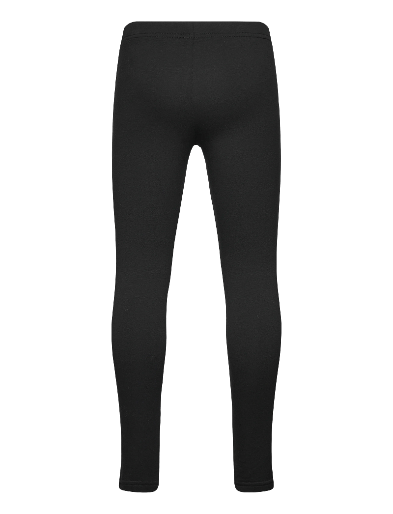 Lindex - Leggings brushed inside black - leggings - black - 1
