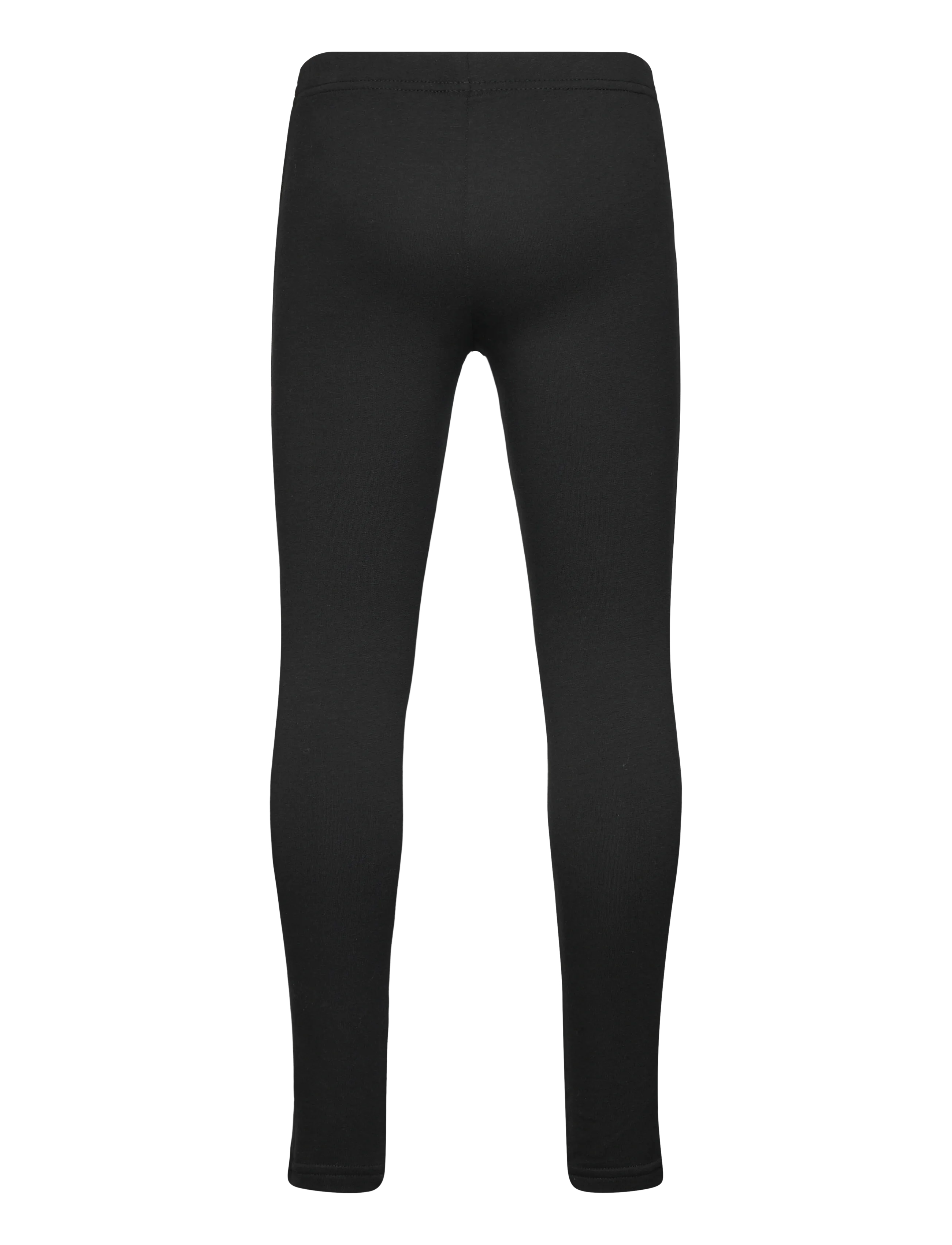 Lindex - Leggings brushed inside black - leggings - black - 2