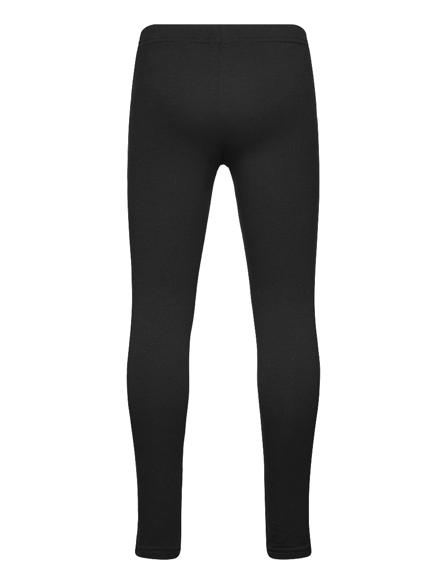Lindex - Leggings brushed inside black - legingi - black - 2