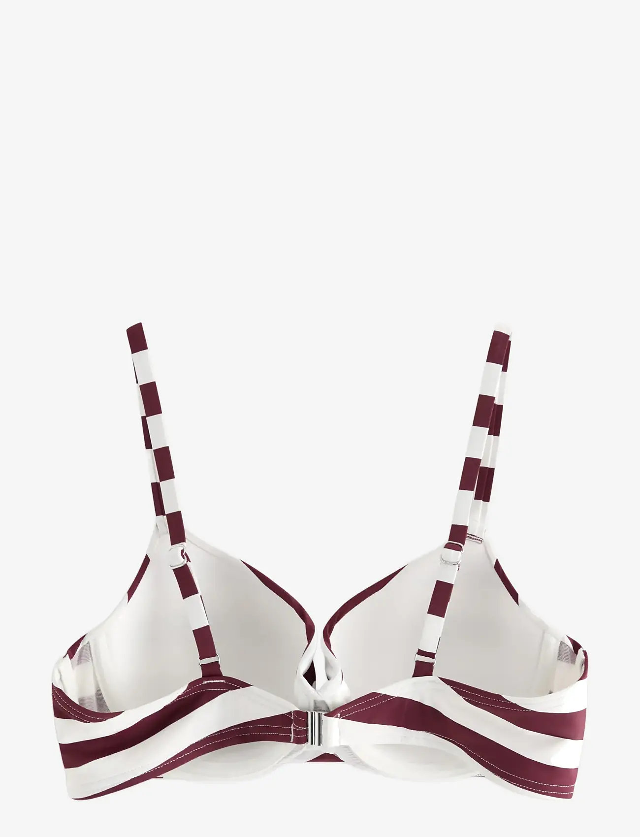 Lindex - Lilja padded bikini bra with underwire - pakeliamos bikinio liemenėlės - dark dusty red - 2