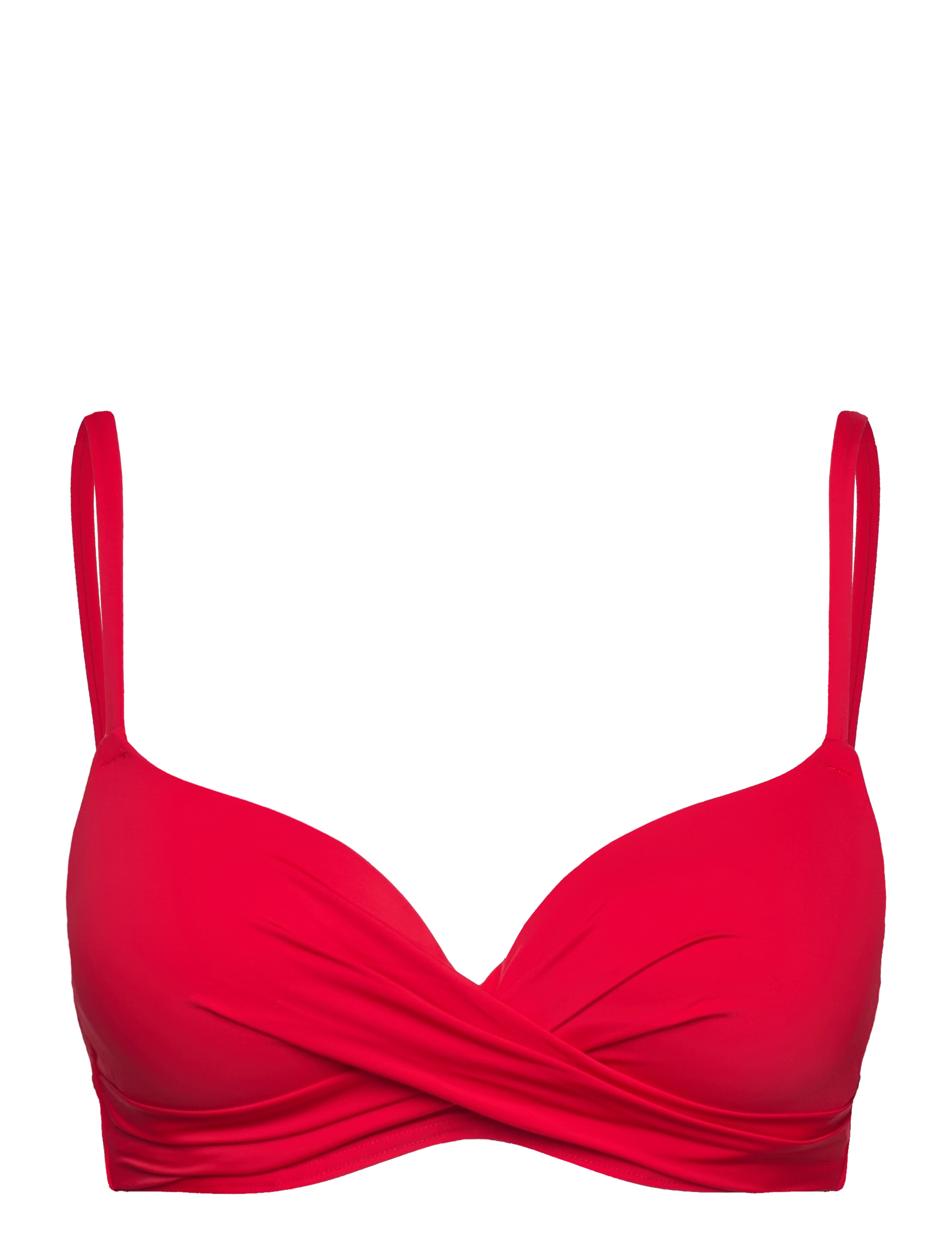 Lindex Lilja padded bikini bra with underwire - Badetøj - RED / red