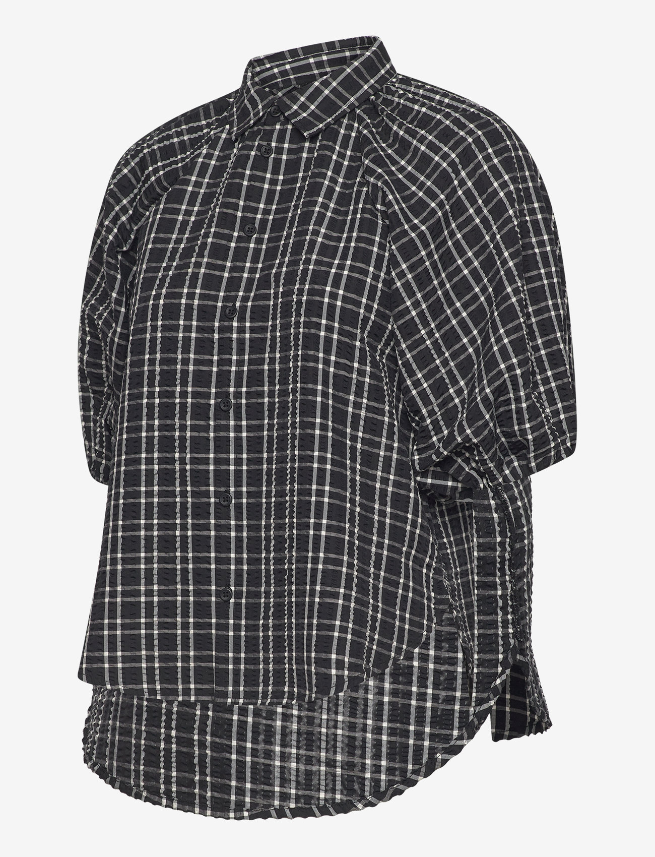 Lindex - Blouse Rita - pikkade varrukatega särgid - black - 3