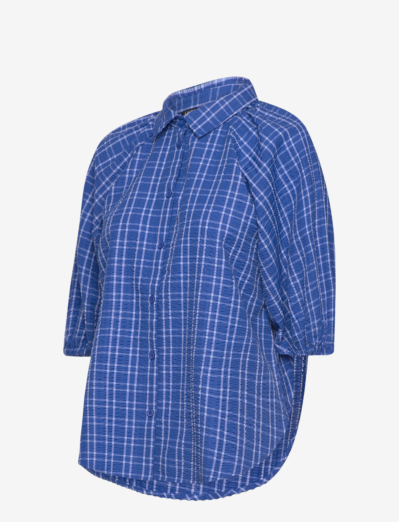 Lindex - Blouse Rita - pikkade varrukatega särgid - dark blue - 3