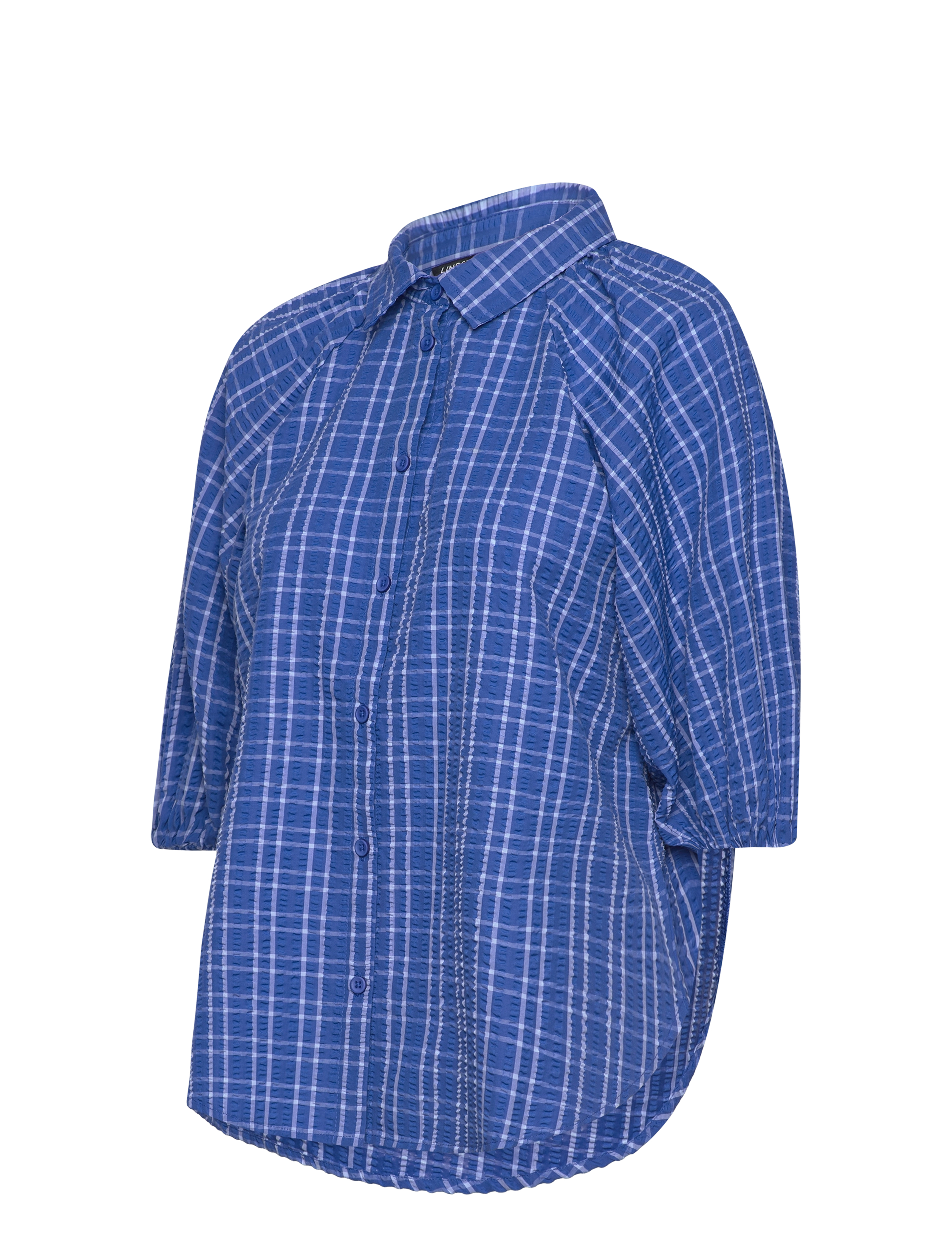 Lindex - Blouse Rita - pitkähihaiset paidat - dark blue - 3