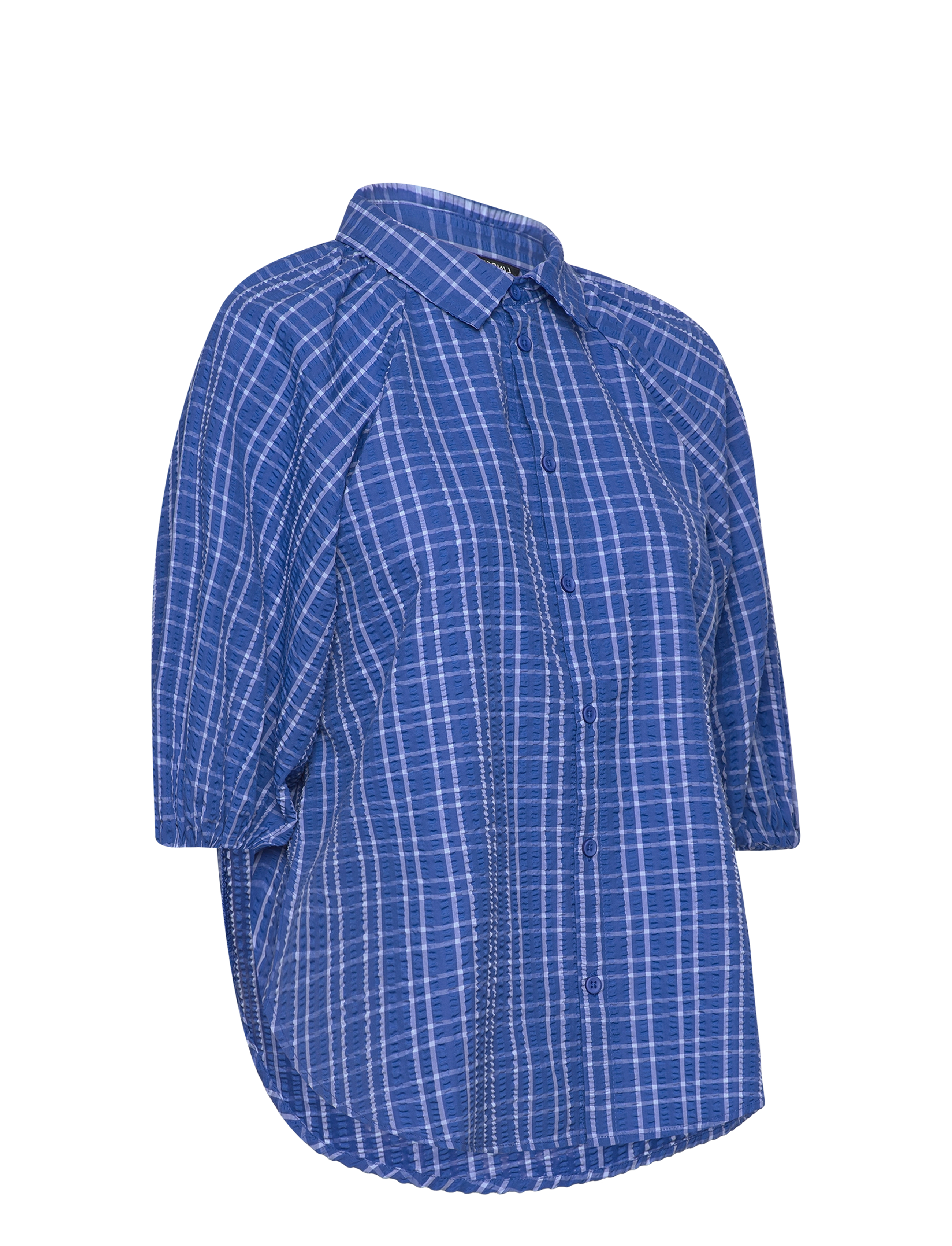 Lindex - Blouse Rita - pitkähihaiset paidat - dark blue - 4