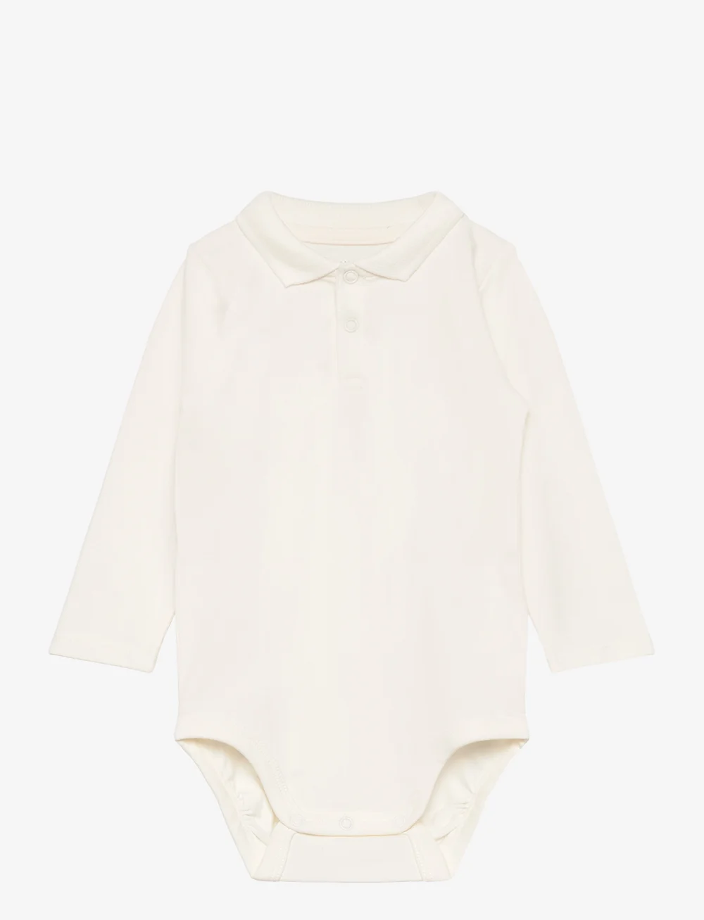 Lindex - Body collar buttons - pikkade varrukatega bodid - light dusty white - 0