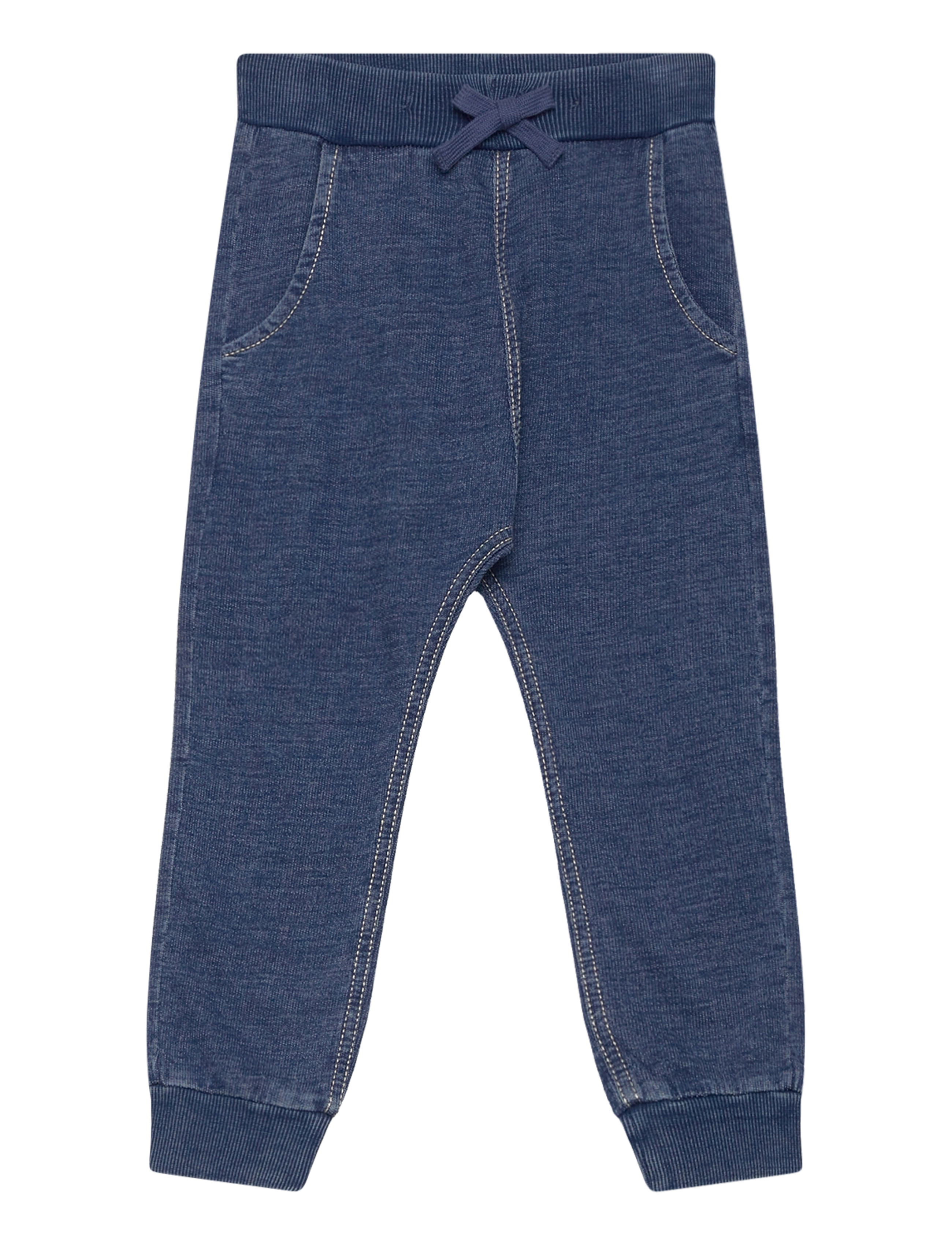 Lindex Sweatpants denim wash - Kläder - DENIM BLUE / blue
