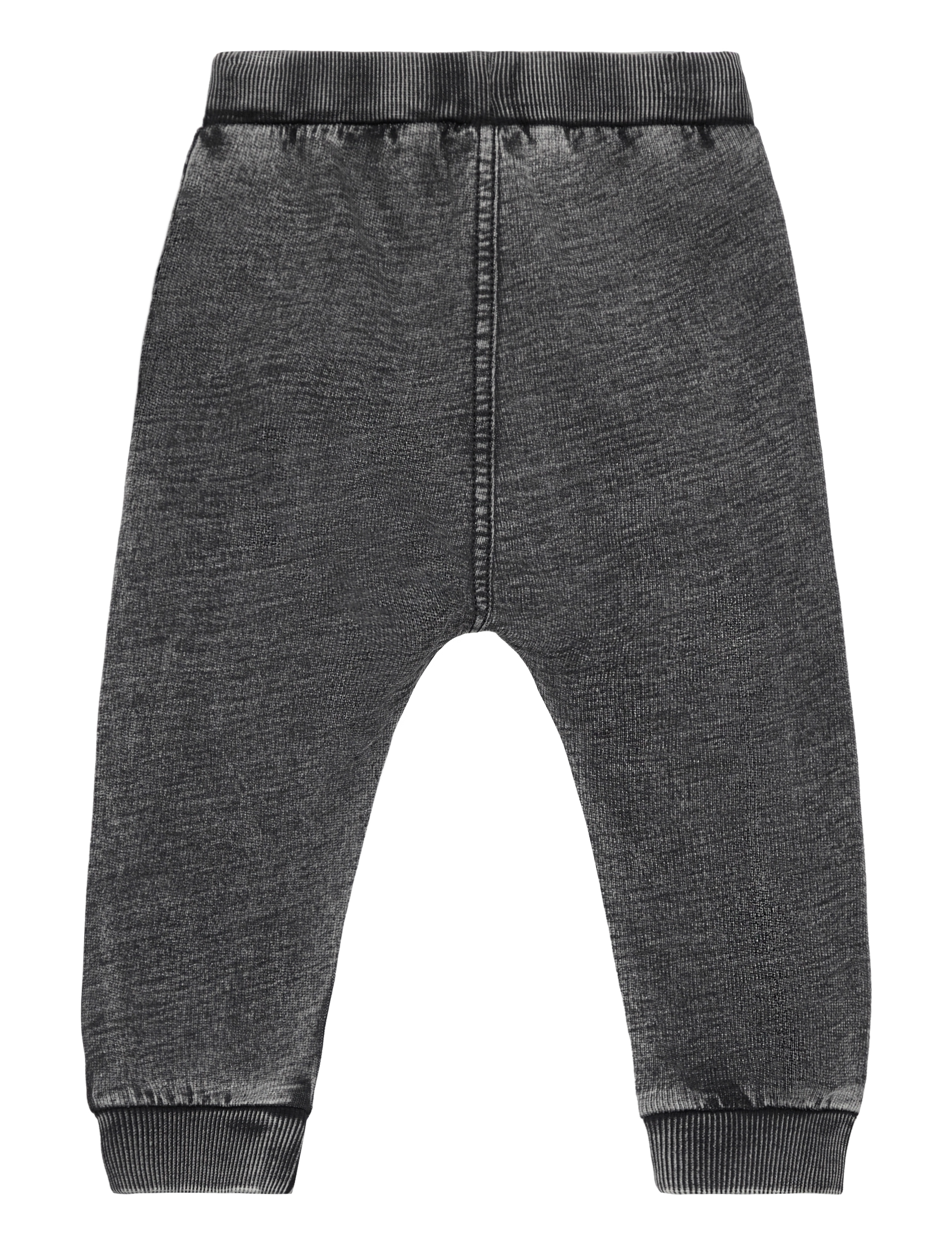 Lindex - Sweatpants denim wash - laveste priser - off black - 1