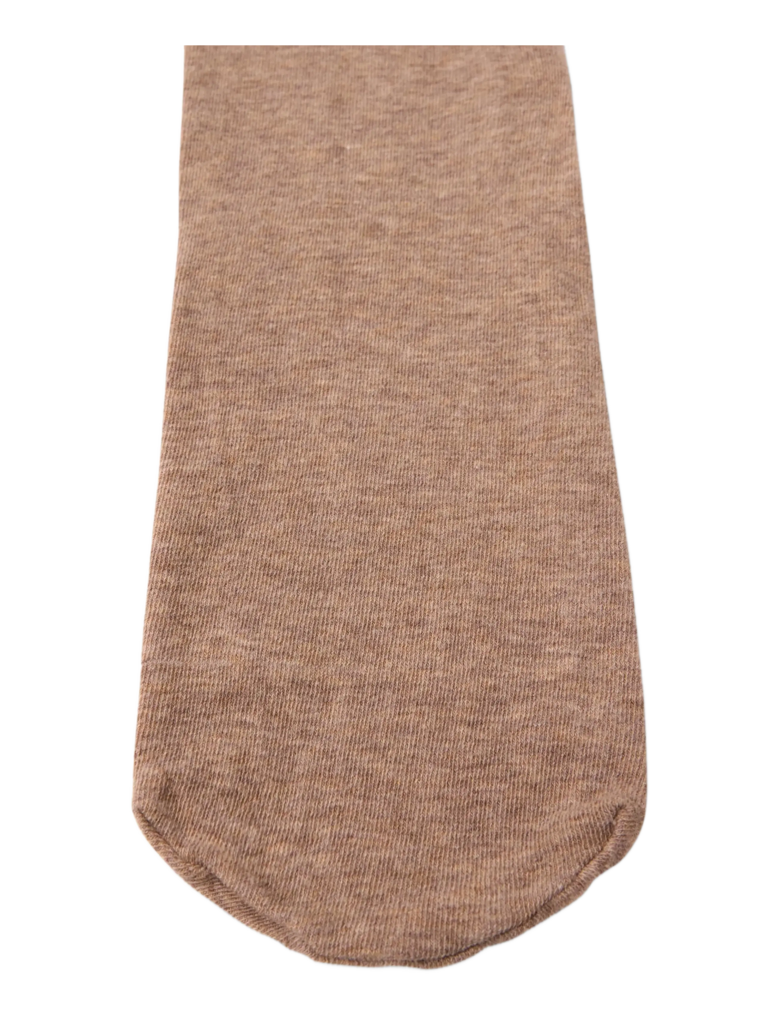 Lindex - Knitted tights in cotton - beige melange - 2