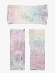 Lindex - Knitted rainbow set headband g - alhaisimmat hinnat - light pink - 1