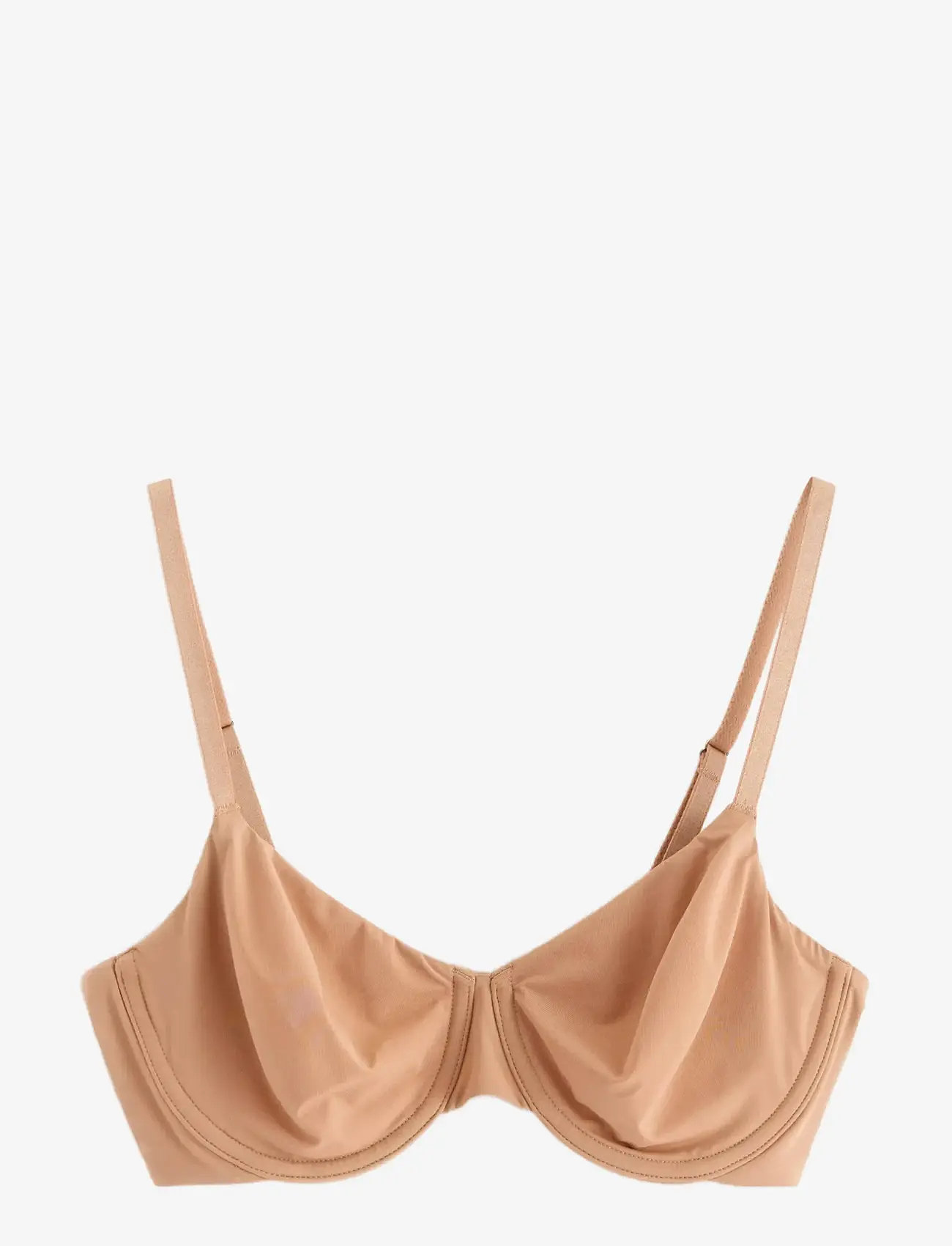 Lindex - Bra Wire micro - laveste priser - beige - 0