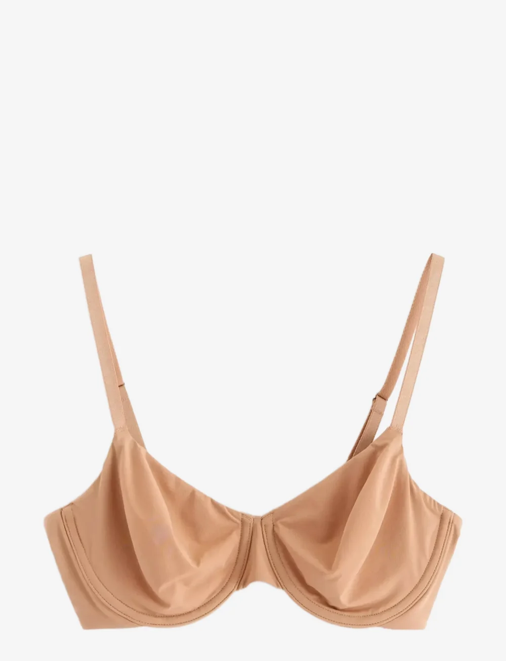 Lindex - Bra Wire micro - bügellose bhs - beige - 1