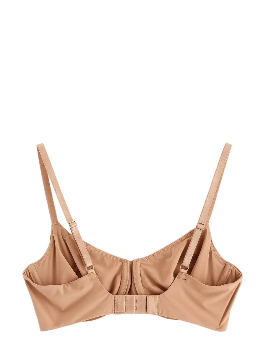 Lindex - Unpadded wire bra - bh:ar med bygel - beige - 2