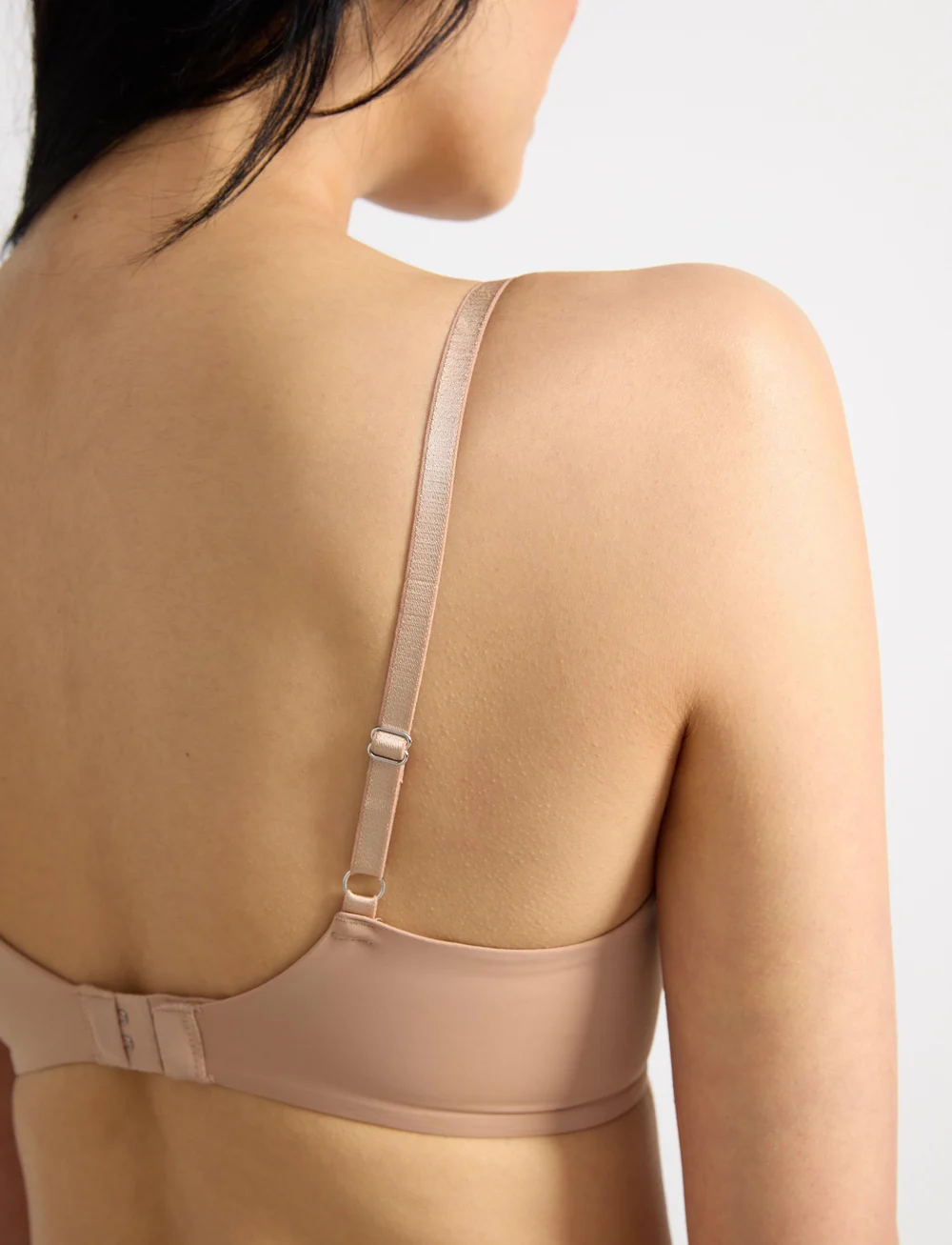 Lindex - Bra Wire micro - bügellose bhs - beige - 4