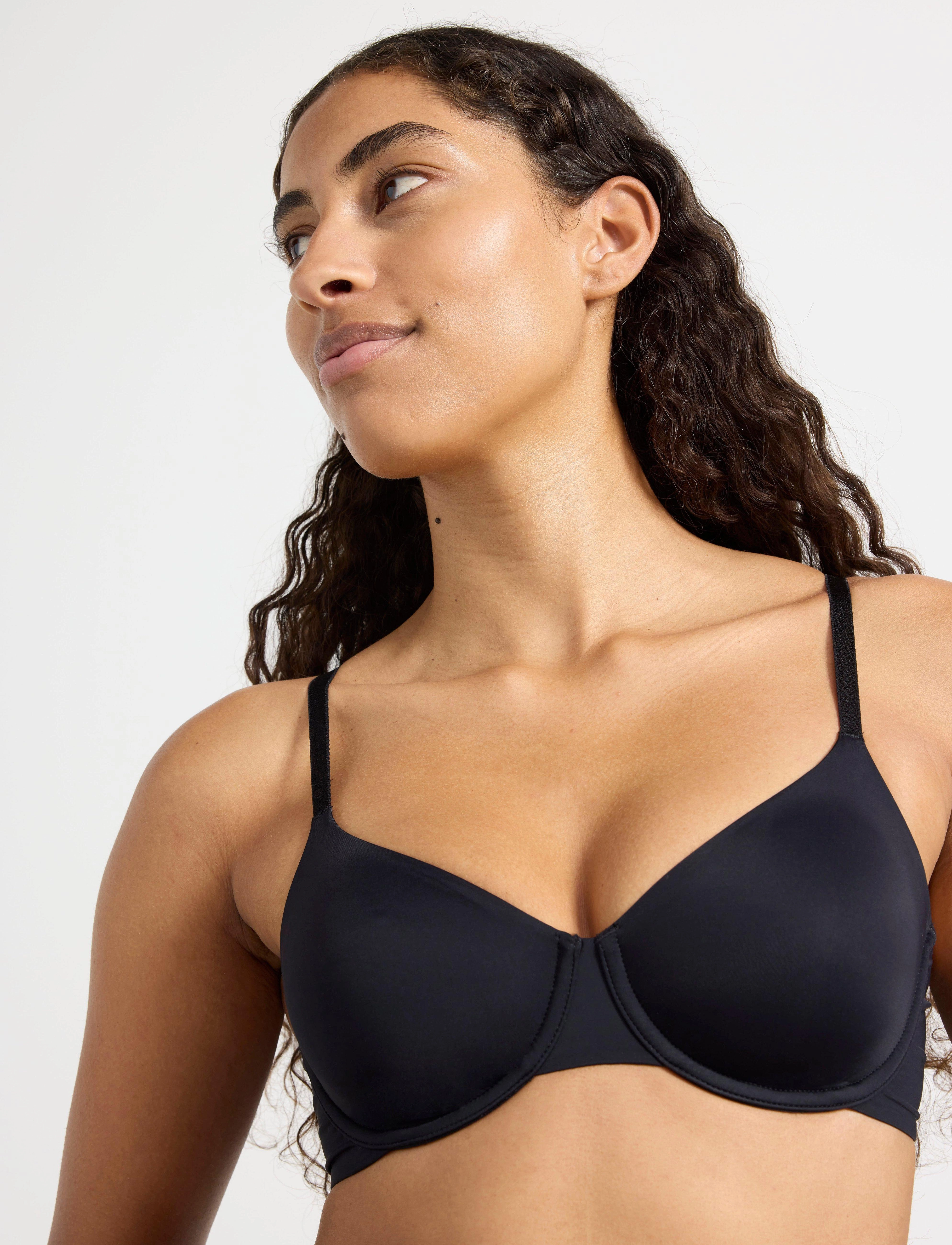 Lindex - Unpadded wire bra - bügel-bh - black - 3