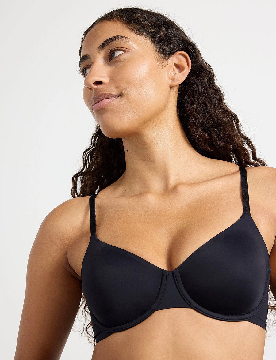 Lindex - Unpadded wire bra - bügel-bh - black - 3