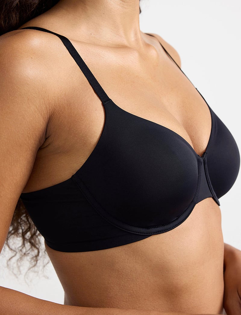 Lindex - Unpadded wire bra - laveste priser - black - 4