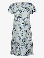 Nightdress aop roses - OFF WHITE