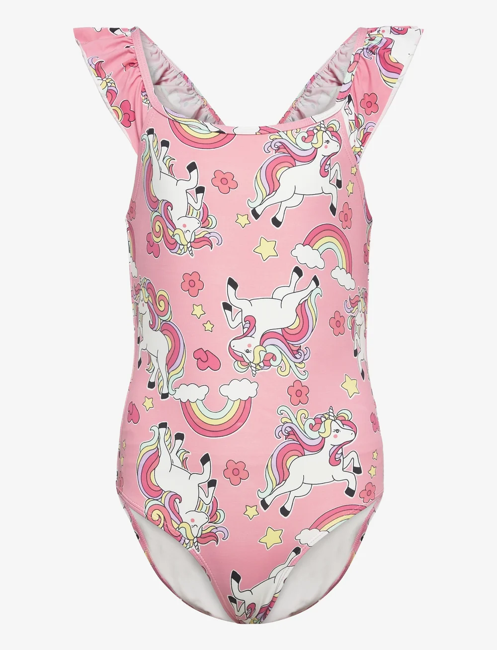 Flounce swimsuit sales