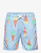 Swimshorts aop - LIGHT BLUE