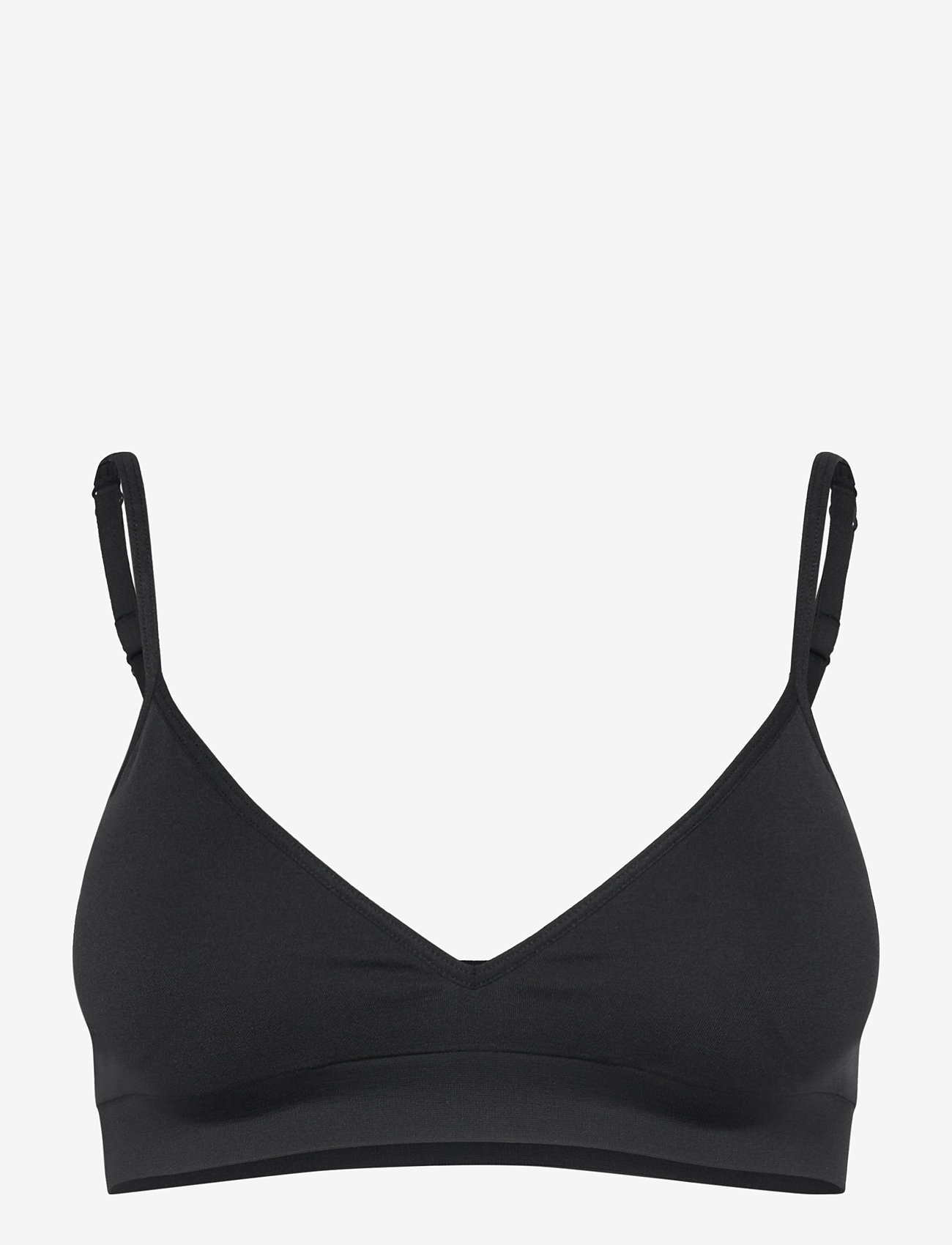 Lindex - Wirefree seamless soft bra - bh'er uden bøjle - black - 0