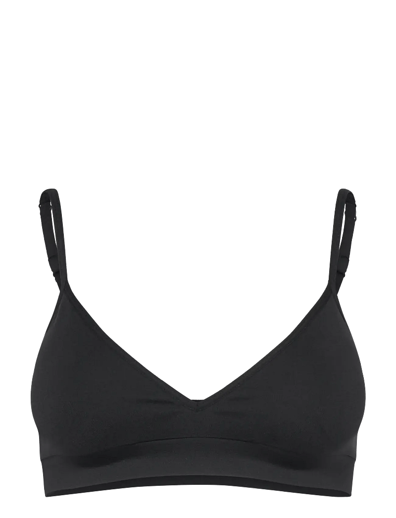 Lindex - Wirefree seamless soft bra - bh'er uden bøjle - black - 0