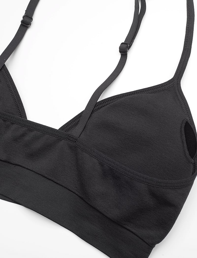 Lindex - Wirefree seamless soft bra - bh'er uden bøjle - black - 2
