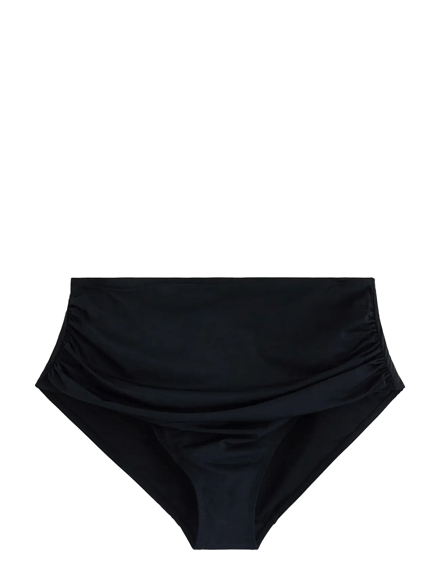 Lindex - Shaping bikini bottom with high waist - bikinio kelnaitės aukštu liemeniu - black - 1