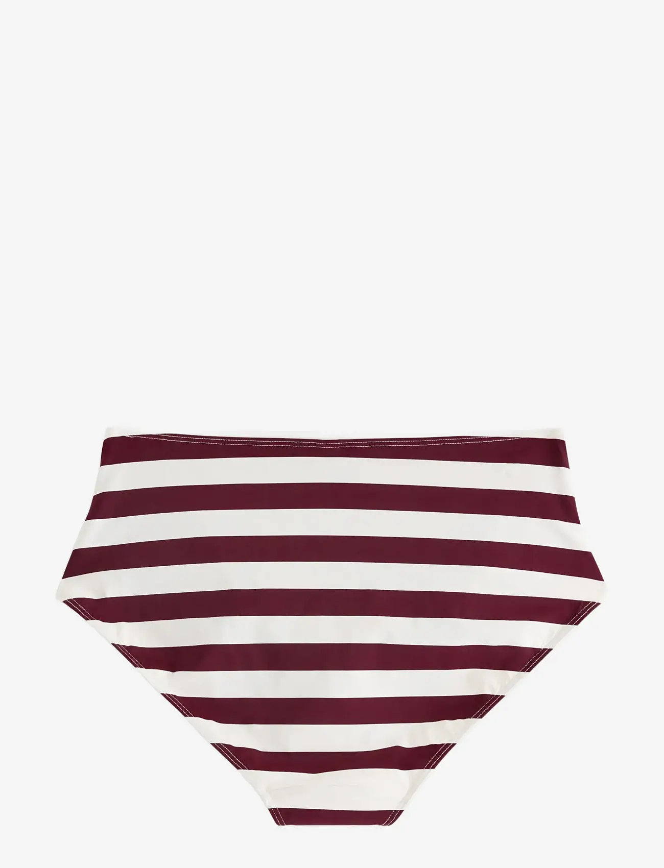 Lindex - Shaping bikini bottom with high waist - bikinihosen mit hoher taille - dark dusty red - 2