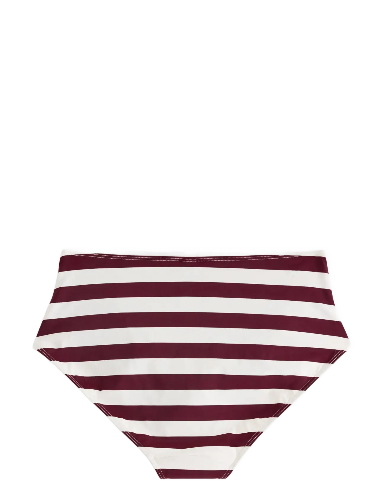 Lindex - Swim Brief Sara Bikini Shaping - kõrge pihaga bikiinid - dark dusty red - 2