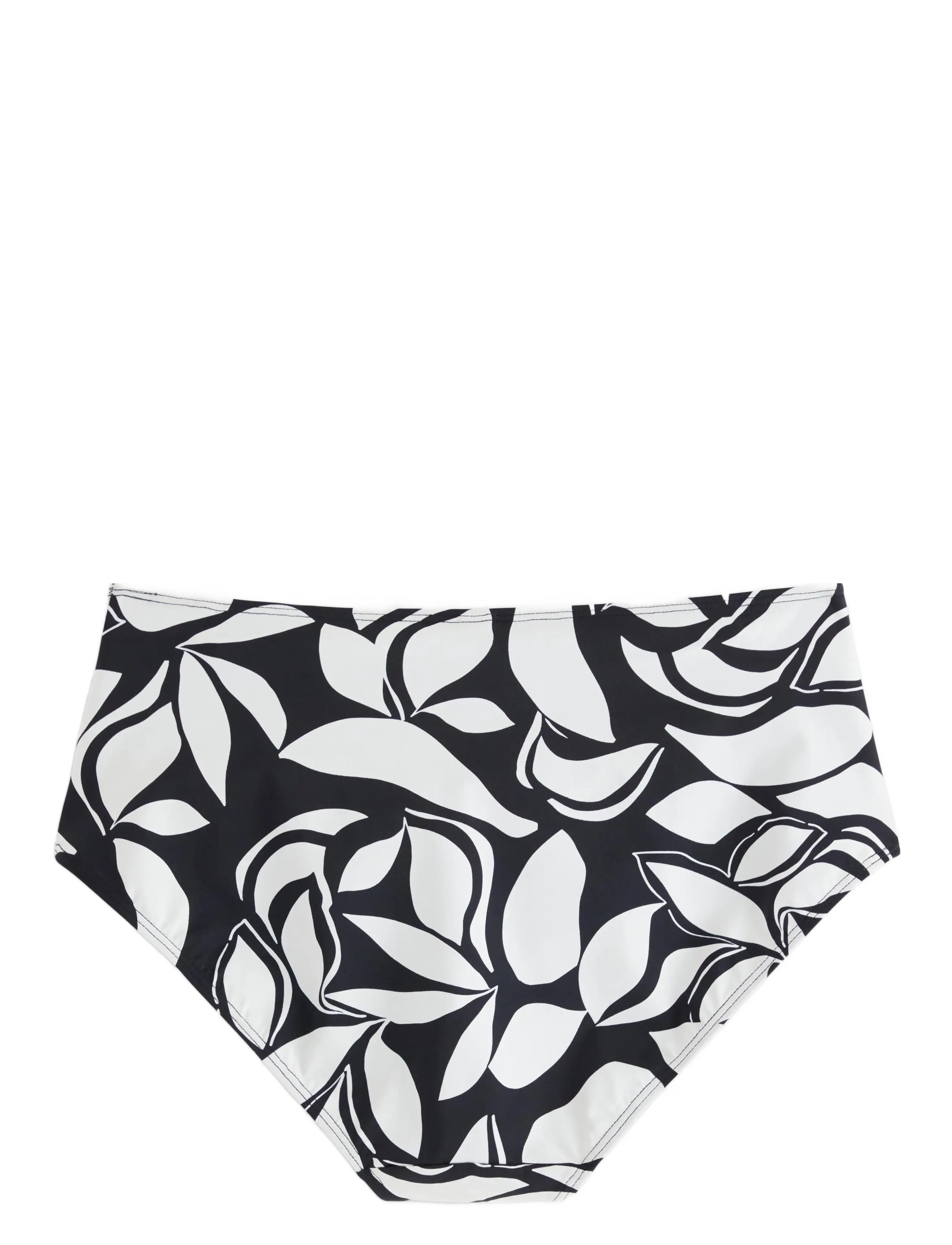Lindex - Swim Brief Sara Bikini Shaping - kõrge pihaga bikiinid - light white - 2