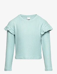Sweater soft with frill young, Lindex