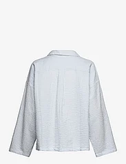 Lindex - Pyjama shirt seersucker - laagste prijzen - blue - 1