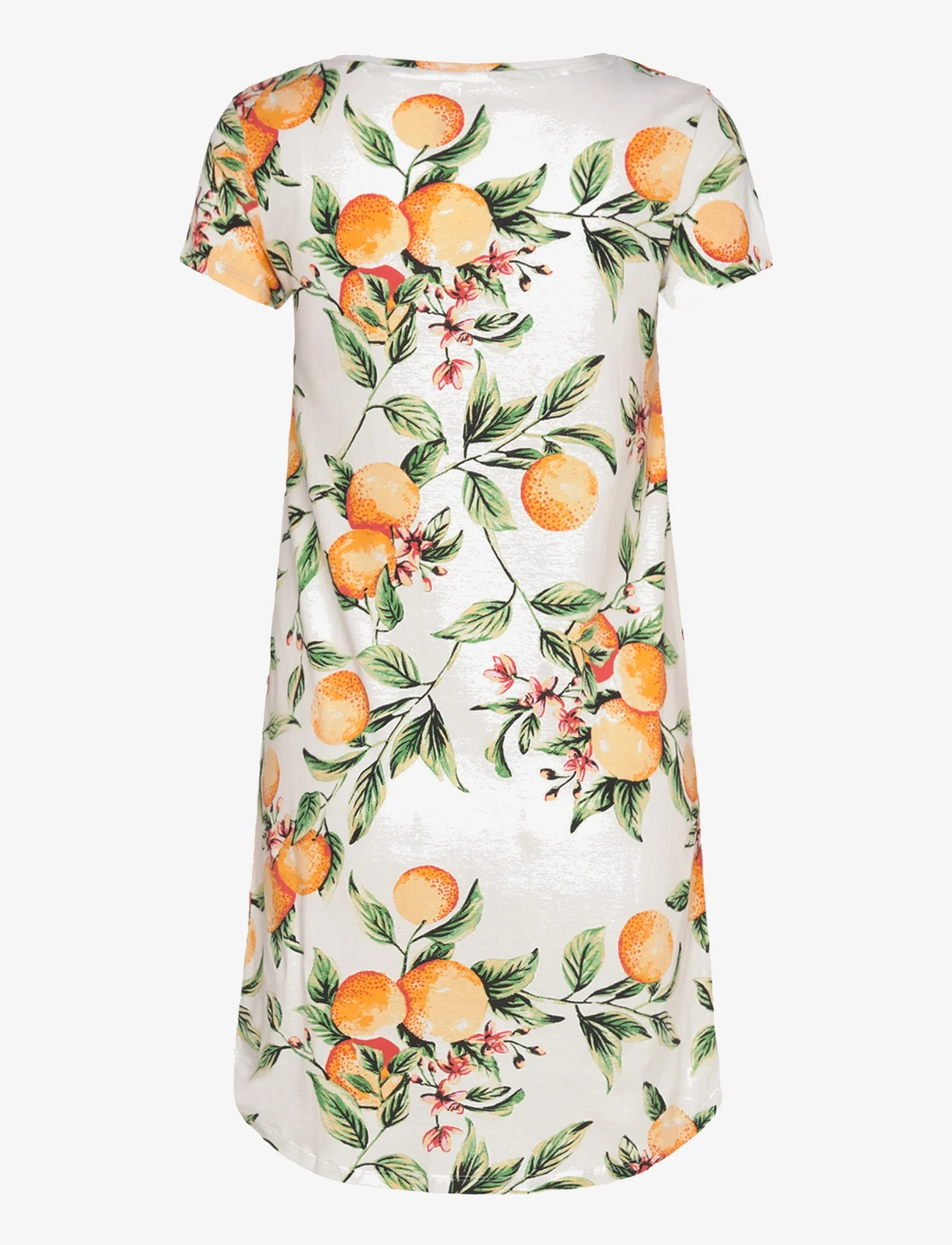 Lindex - Nightdress aop oranges - mažiausios kainos - off white - 1