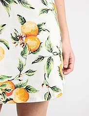 Lindex - Nightdress aop oranges - laveste priser - off white - 4