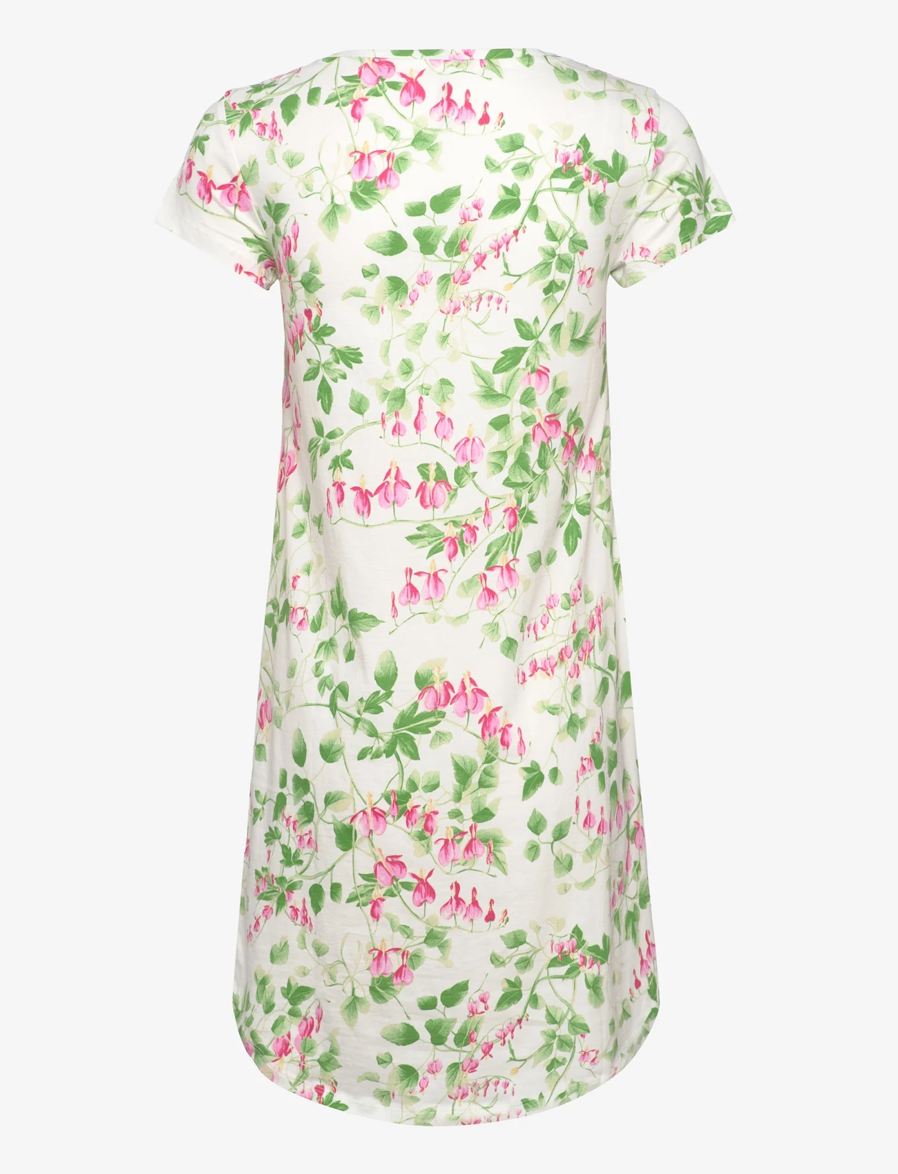 Lindex - Nightdress aop flower pink - lowest prices - off white - 1