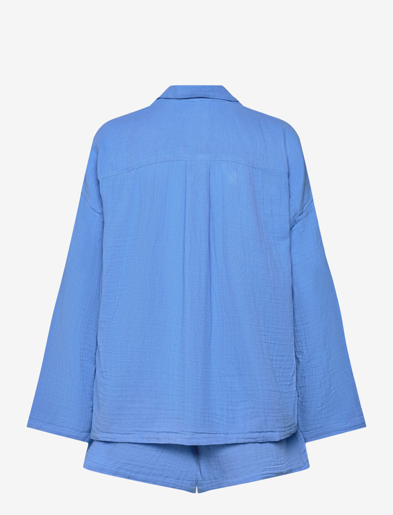 Lindex - Pyjama set cotton gauze - pyjamas - light dusty blue - 2