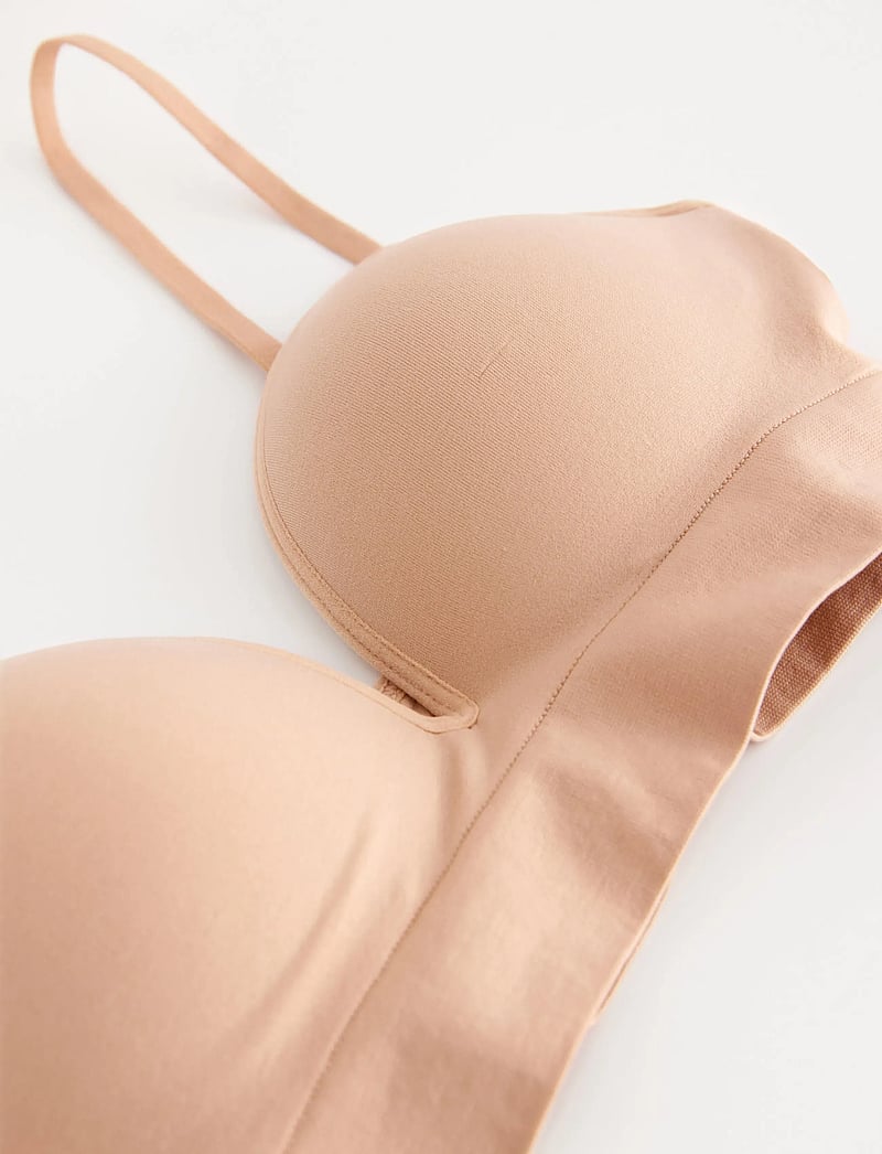 Lindex - Bra seamless push up Joy - push up bhs - beige - 5