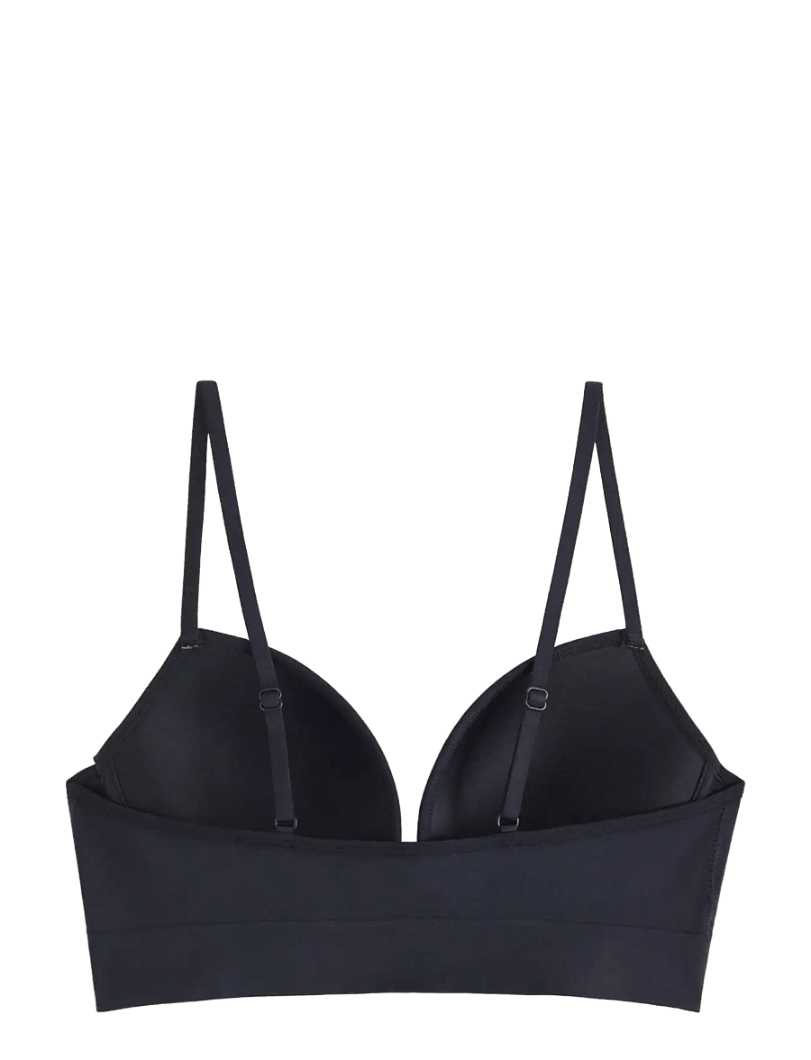 Lindex - Bra seamless push up Joy - push-up bhs - black - 2