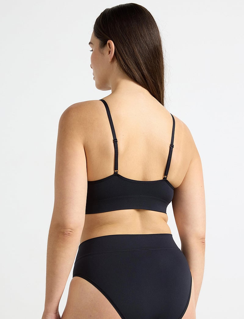 Lindex - Bra seamless push up Joy - push up bh'er - black - 3