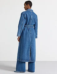 Lindex - Coat Clara Denim - cienkie płaszcze - denim blue - 3