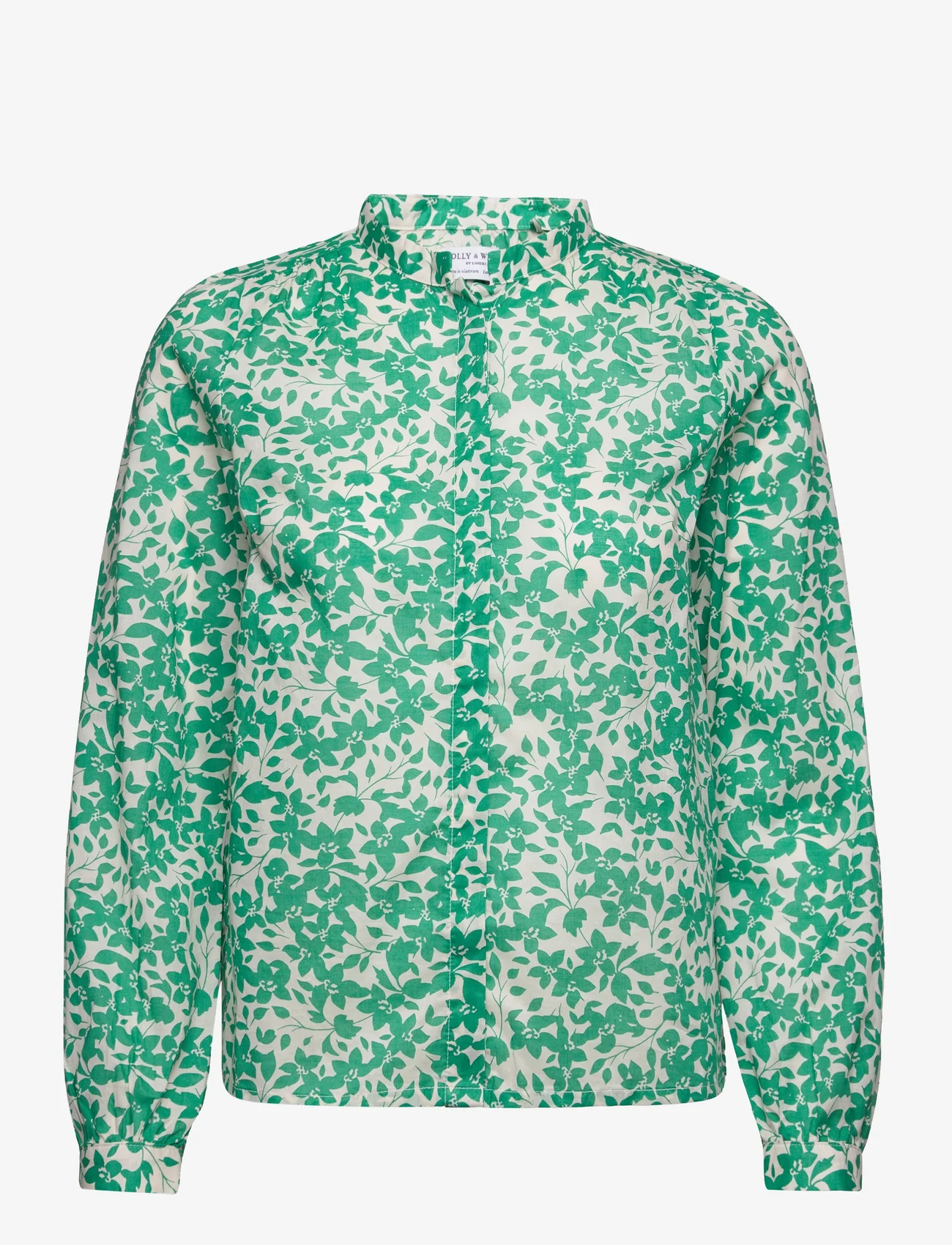 Lindex - Blouse Indra - blouses met lange mouwen - green - 0