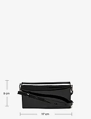 Lindex - Mobile Bag wallet patent - zemākās cenas - black - 4