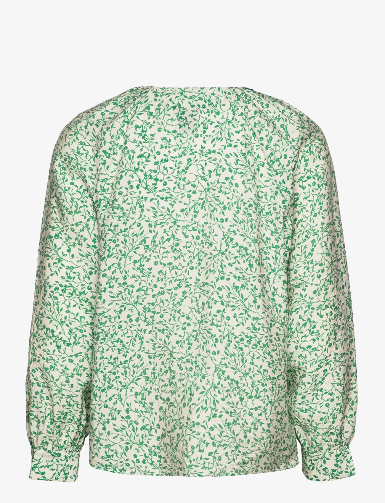 Lindex - Blouse Ellie - blouses met lange mouwen - green - 1