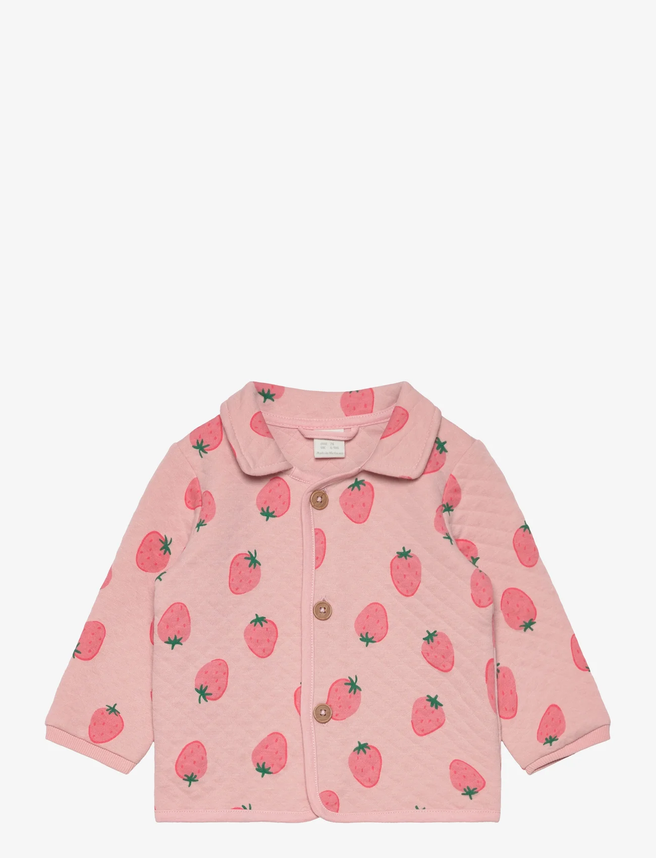 Lindex - Jacket Quilt Strawberry - alhaisimmat hinnat - light pink - 0