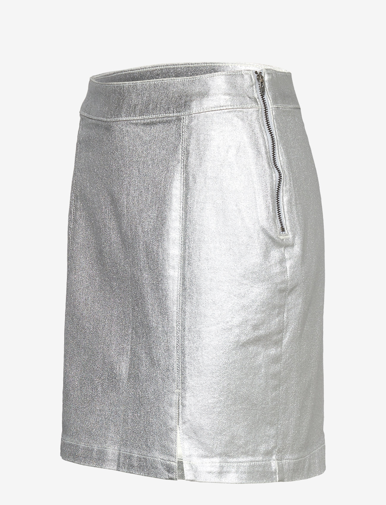 Lindex - Skirt Amanda - kurze röcke - silver - 2