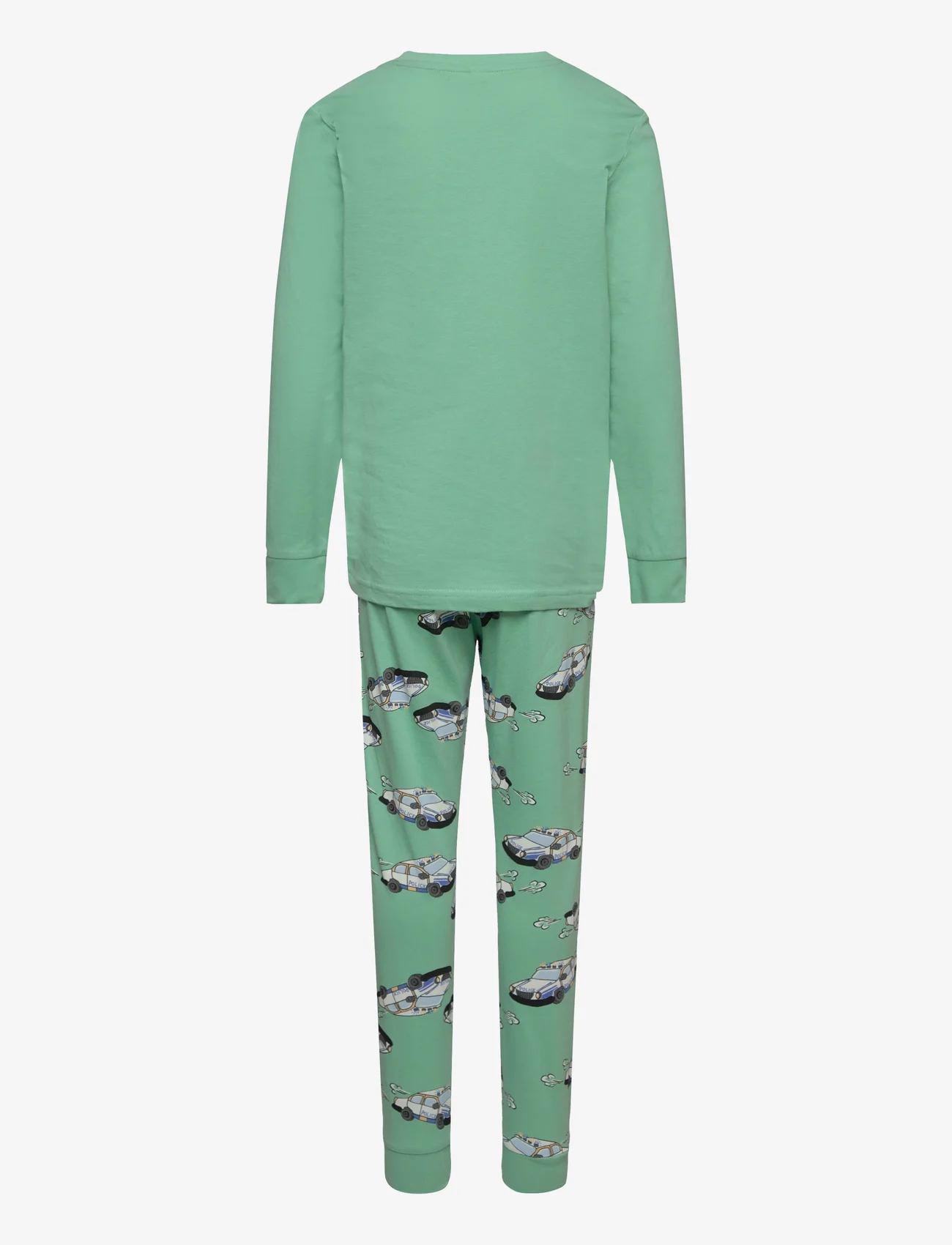 Lindex - Pajama Cars Dinos - pyjamassæt - light green - 1